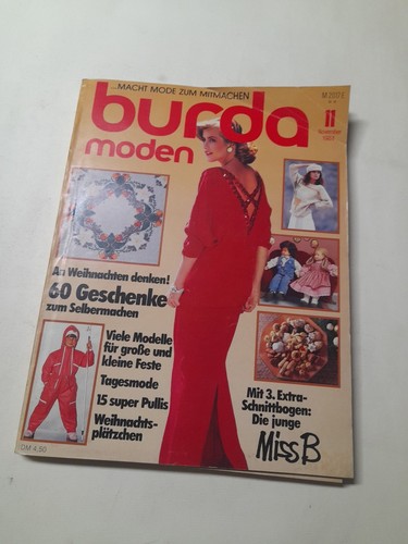Burda moden november 1984 - moden.,