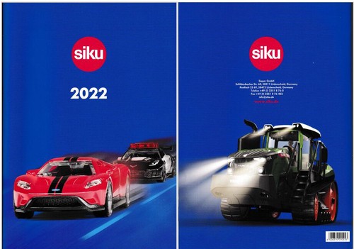 Modellauto katalog siku 2022 - katalog,