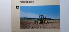 John Deere: Traktor 1850 (Prospekt-Heft); 9/1986