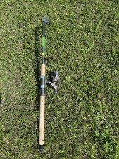 DAM Quick Finessa 50 Angelrolle + Teleskoprute – Vintage-Set,voll funktionsfähig