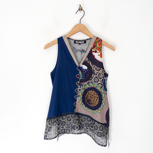 Desigual patchwork bestickt - desigual,