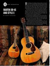 PPOT1 11X8 WERBUNG/BILD - MARTIN 00-45 UND STYLE E AKUSTIKGITARREN