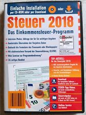Aldi Steuer CD 2018 Einkommenssteuer Programm Steuererklärung Steuerprogramm