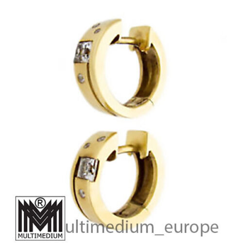 333er gelbgold ohrringe - gelbgold,