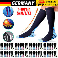 1-10Paar Kompressionsstrümpfe Kompressionssocken Thrombosestrümpfe Damen Herren