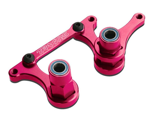 Traxxas lenkungsteile alu pink - traxxas,