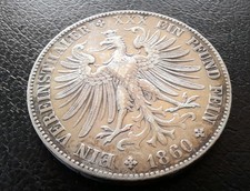 Frankfurt Vereinsthaler 1860