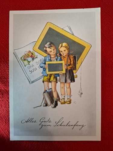 Alte künstlerkarte - alte,
