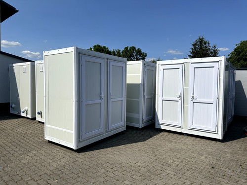 Neu duschcontainer - wc,