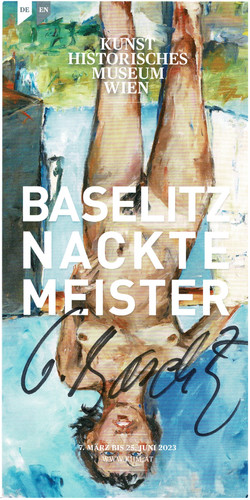 Georg baselitz handsignierte - baselitz,