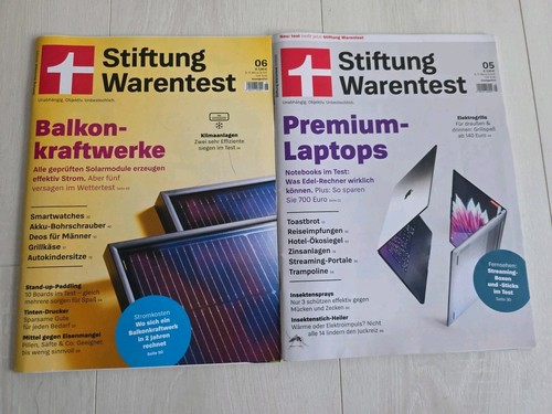 Stiftung warentest - 2x,