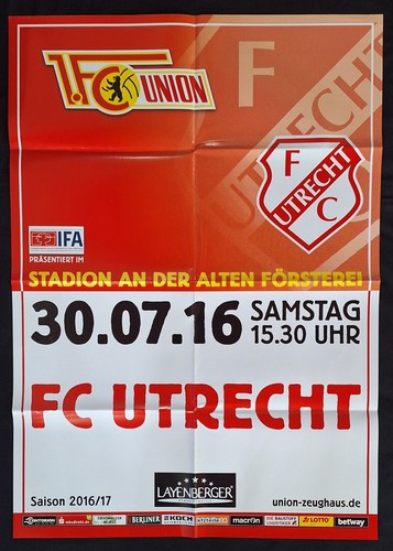 Spiel plakat 2016 1 fc - |, 1.fc