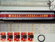 5 Stück 250mm LED Waggon