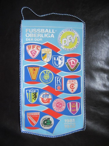 Wimpel ddr fussball oberliga - fussball,
