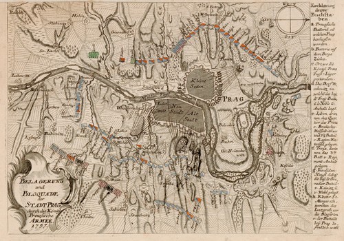 Tschechien praha schlacht - tschechien, 1757
