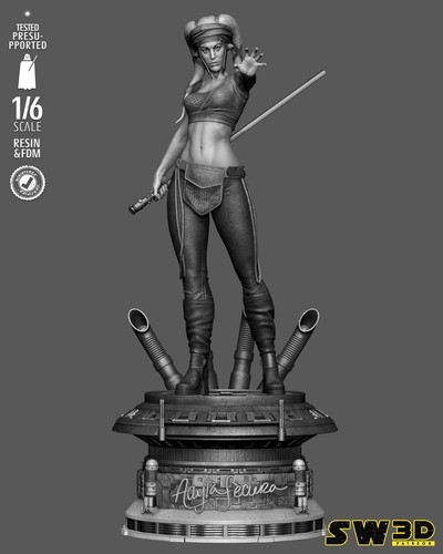 Aayla secura maßstab 12 - secura,
