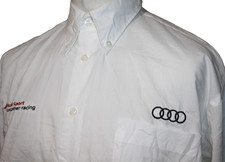 Adidas Audi Sport Customer Racing Herren Shirt - XL - weiß - selten