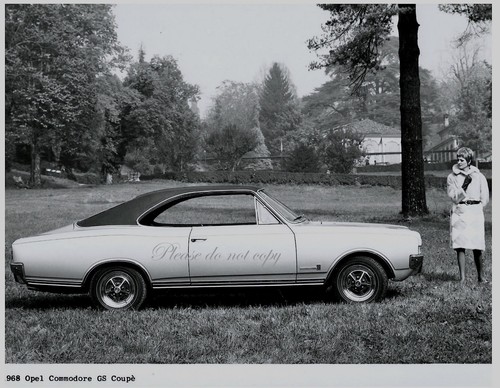 Opel commodore gs coupé - a,