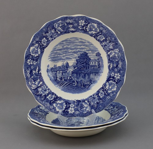 Ein suppenteller 23cm palissy - suppenteller,