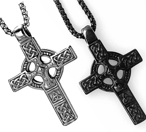 Edelstahl keltisches kreuz - keltisches,