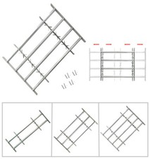 Fenster Gitterschutz verstellbar Einbruchschutz Eisengitter Ziergitter Stahl