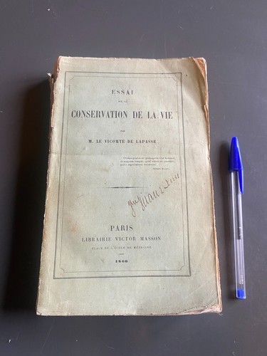 Essay über die erhaltung - erhaltung, des