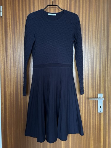 Boss strickkleid dunkelblau - strickkleid, gr