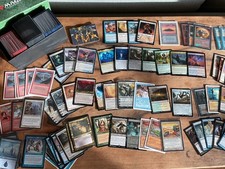 Vintage Magic The Gathering Sammlung mit Decks, Ordner …MtG