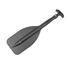 Teleskoppaddel Stechpaddel Aluminium / schwarz 107cm ausziehbar Teleskop Paddel