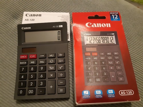 Canon 120 taschenrechner - canon, sv-120