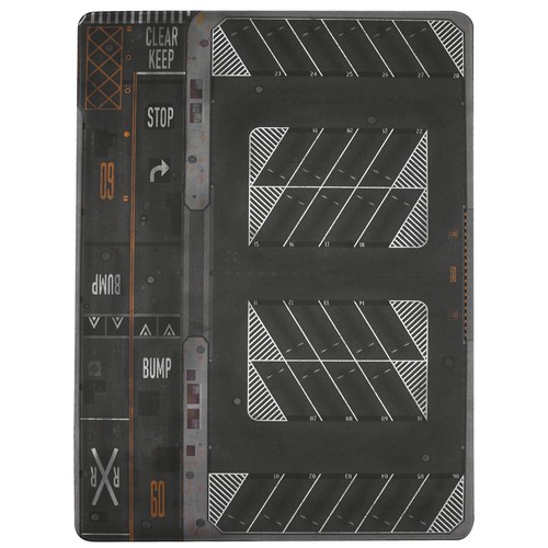 Parkplatz diorama mousepad - parkplatz,