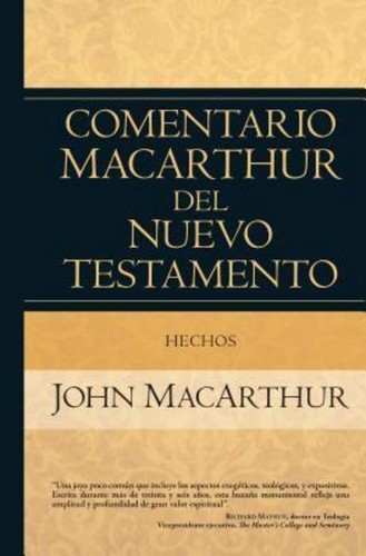 Hechos john macarthur - hechos,