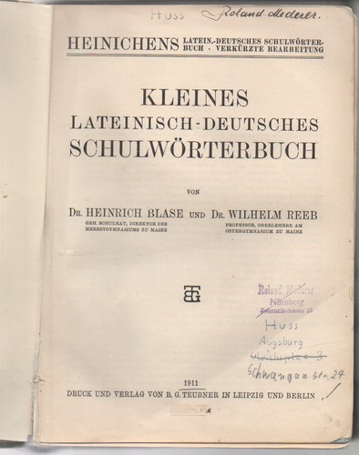 Heinrich blase wilhelm reeb - wilhelm,