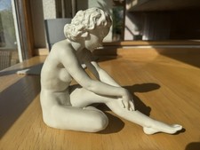 Hutschenreuther Selb LHS C. Werner Dame Akt 28x22