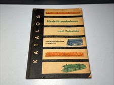 DDR Modellesienbahn Katalog 1964 Sehr Gut Wertvolle Inhalte Piko TeMos Auhagen 