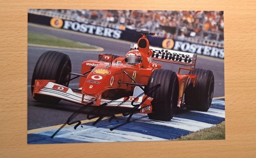 Michael schumacher signiert - michael,