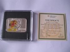 Niue Island 1 Dollar 2007 Vincent Van Gogh Maler Silber Münze Münzbarren farbig