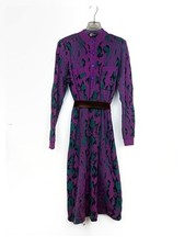 Langes Strickkleid Vintage 80s