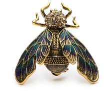 Brosche Insekt Fliege