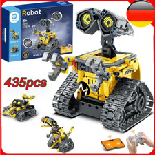 Technik Ferngesteuert Roboter für Kinder 3in1 435 Stk RC Bauspielzeug Dinosaurie