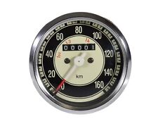 Tachometer rund 160 km/h für