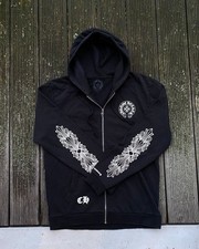Chrome Hearts Zip-Up Hoodie