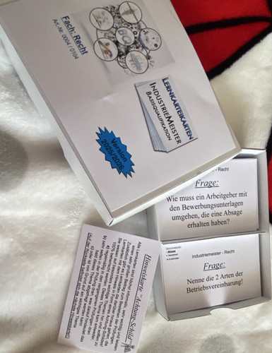 Lernkarteikarten