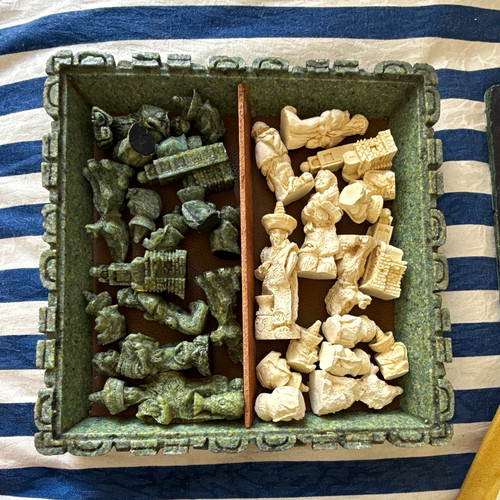 Vintage mexiko schachspiel - mexiko,