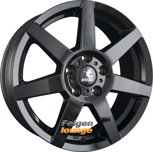 Itwheels emily glanzschwarz - 4x,