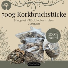 700g Korkbruchstücke