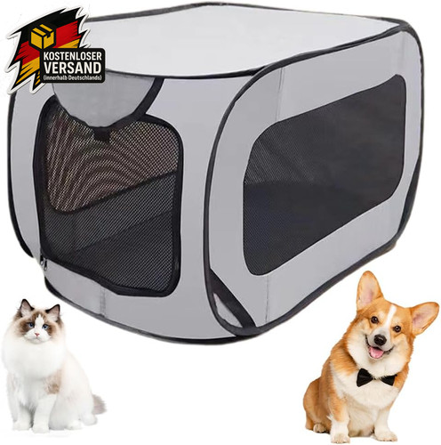 Tragbarer hundebox laufstall - tragbarer,