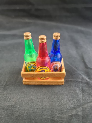 Flasche kiste kaufladen - 3x,