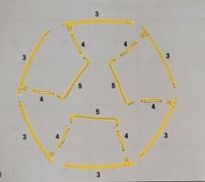 HUDORA Rahmen mit Schrauben für »Fantastic« Trampoline Ø300cm - B-Ware neuwertig