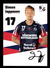 Simon jeppsson autogrammkarte - simon,
